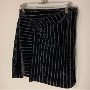 J.O.A. Asymmetrical Mini Skirt